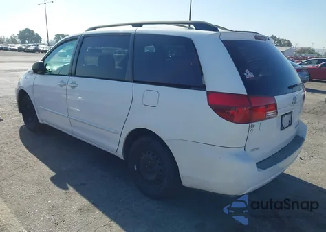 2005 Toyota Sienna Le из США, поврежденный, VIN 5TDZA23C55S323972